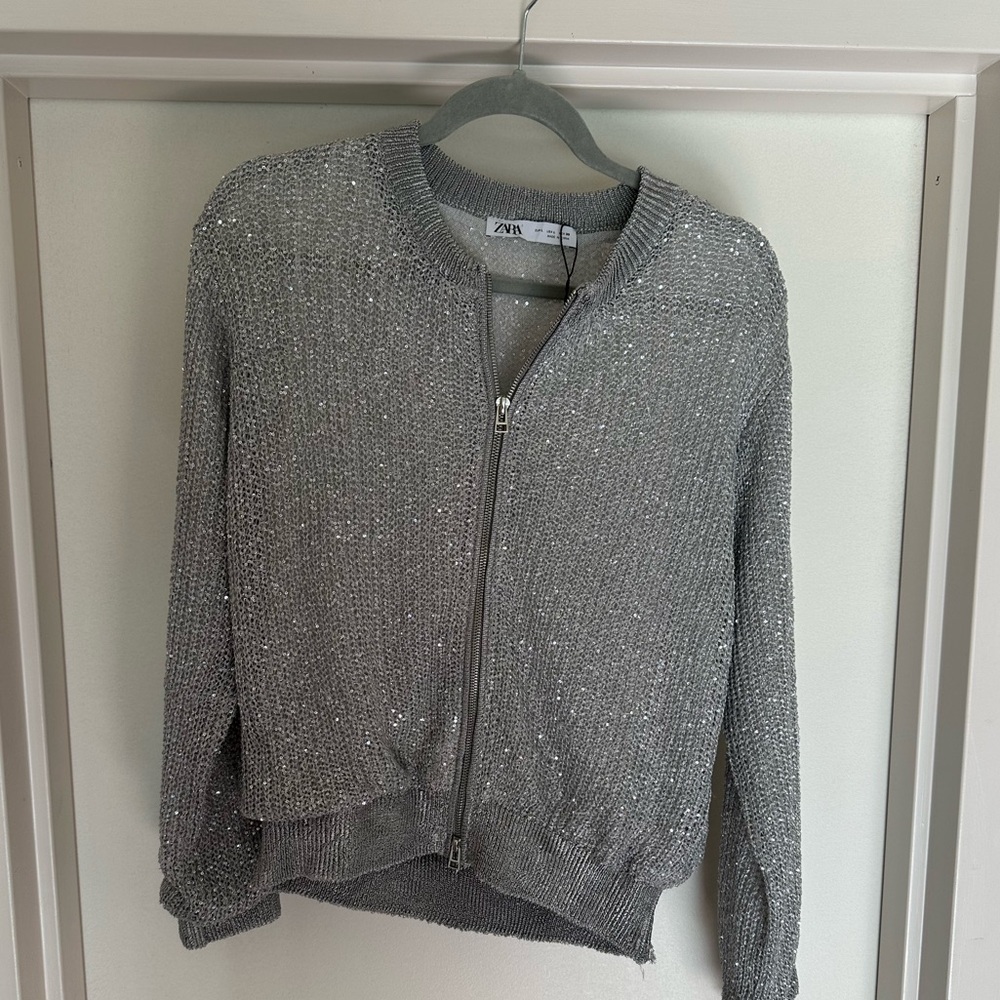 NWOT Zara Sweater Jacket